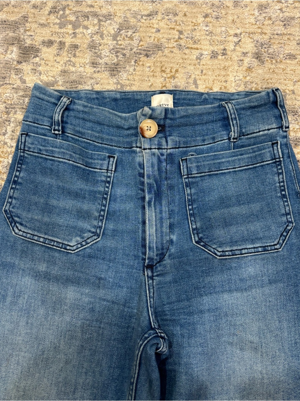 Maeve Colette Wide Leg Crop Jeans - Picture 3 of 7